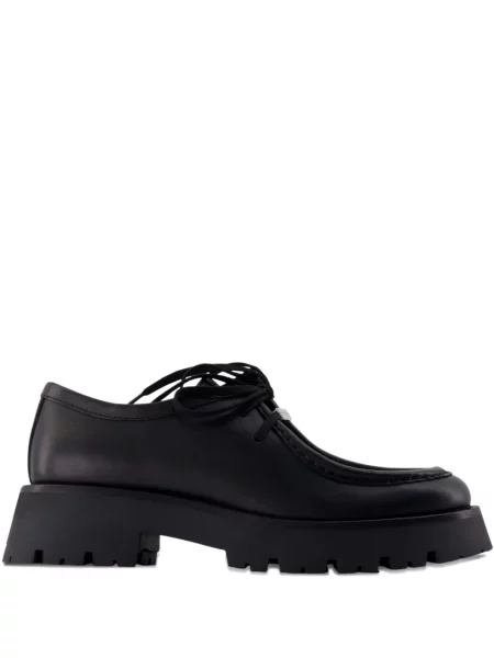Pantofi derby Alexander Wang cu vârf rotund negru