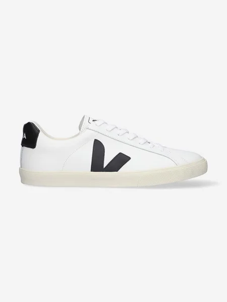 Veja sneakers din piele Esplar Logo alb