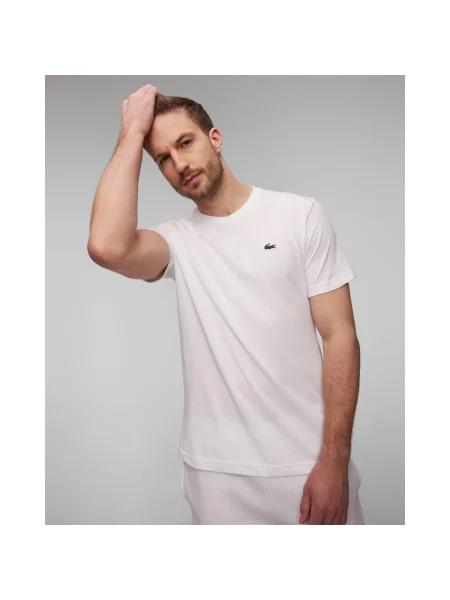 Lacoste pánske tenisové tričko biele