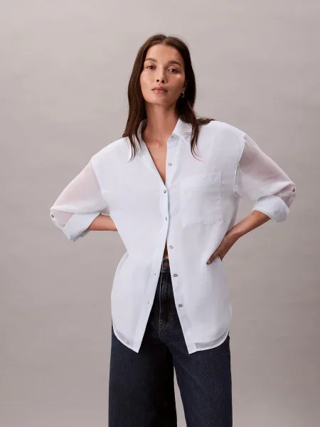Calvin Klein Bluză alb