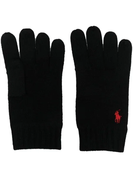 Mănuși Polo Ralph Lauren cu broderie de lână