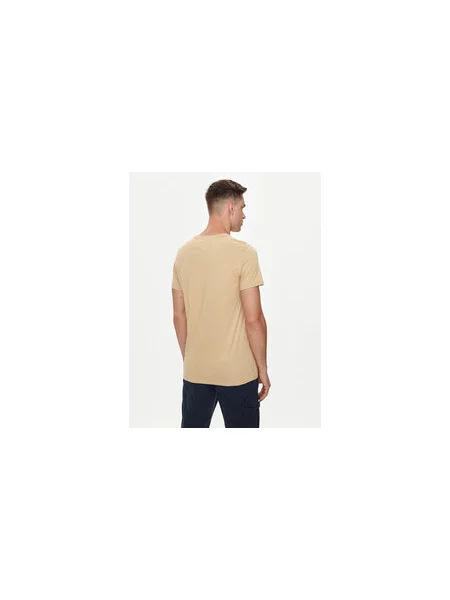 Tommy Jeans T-shirt Slim Fit bež