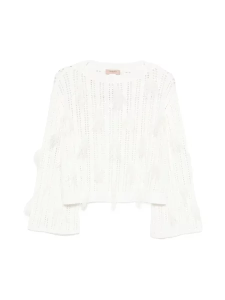 Sweter Twinset biały