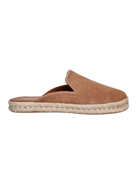 Klapki mules Toms zamszowe brązowe
