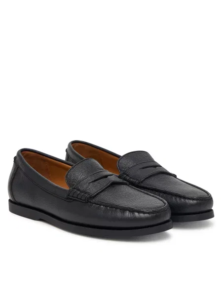 Mokasini Polo Ralph Lauren Merton Penny črna
