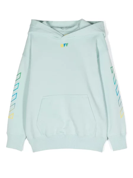 Bluza z kapturem dziecięca Off-white biała