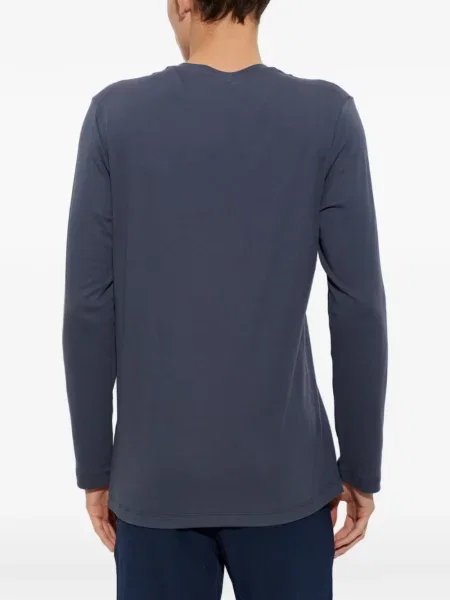 Lung tricou Hanro albastru