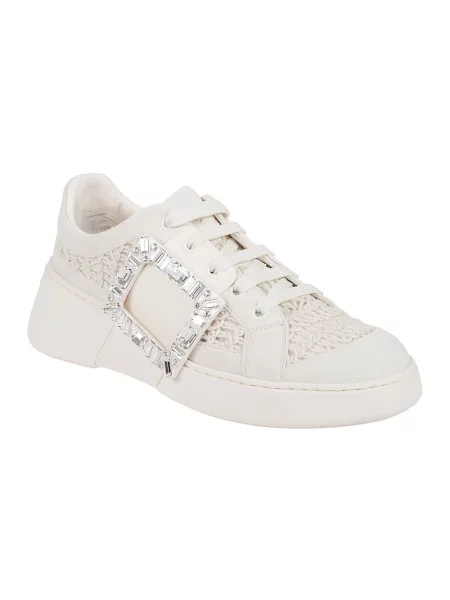 Sneakersy Roger Vivier skórzane białe