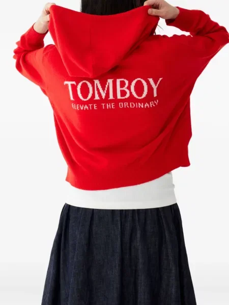 Bluza z kapturem Studio Tomboy czerwona