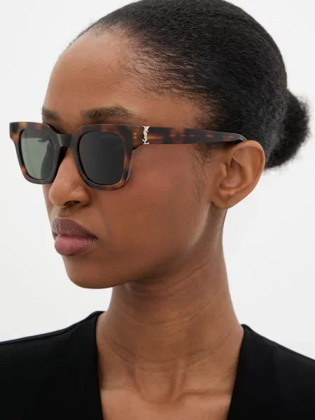 Квадратные очки Saint Laurent