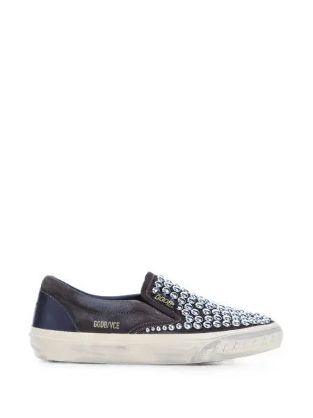 Sneakerși Golden Goose din piele maro