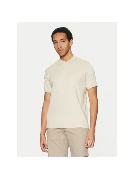 Calvin Klein Polo Regular Fit μπεζ