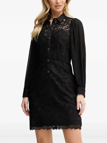 Rochie mini Morgan din dantelă de costum mini negru