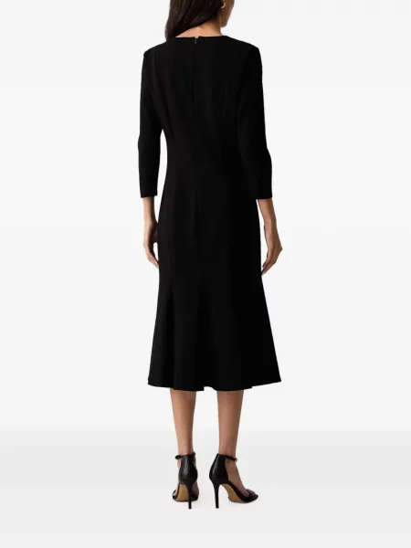 Rochie midi Luisa Spagnoli evazată negru