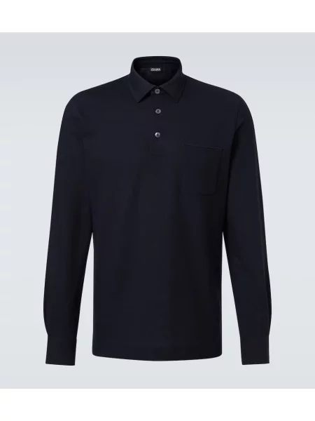 Polo Zegna albastru