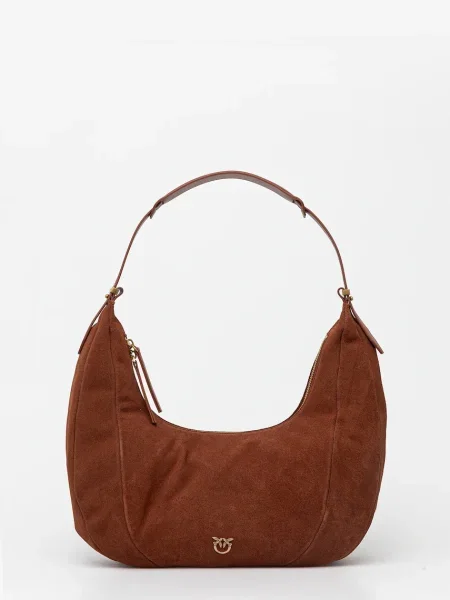 PINKO Torebka Slouchy Hobo Big PE 25 PLTT brązowy