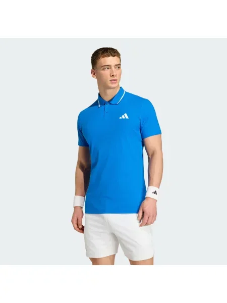 Polo tričko Tennis Climacool Freelift Pro modré
