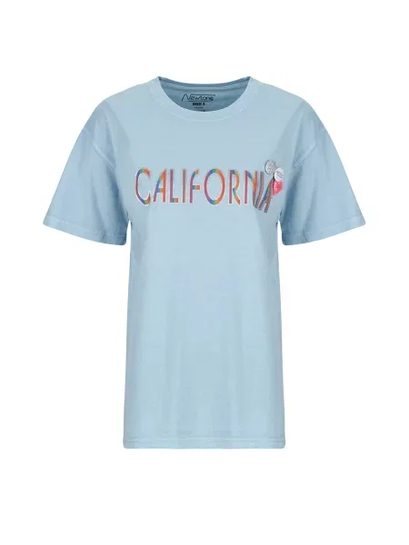 Tricou Newtone albastru