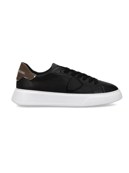 Buty do tenisa Philippe Model skórzane do tenisa czarne