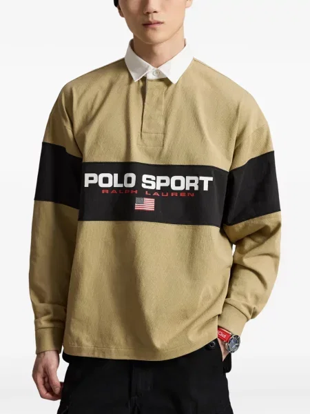 Șosete Polo Ralph Lauren cu broderie în carouri de flanelă verde
