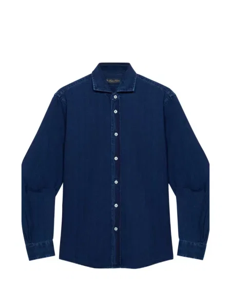 Cămașă de blugi Brooks Brothers albastru