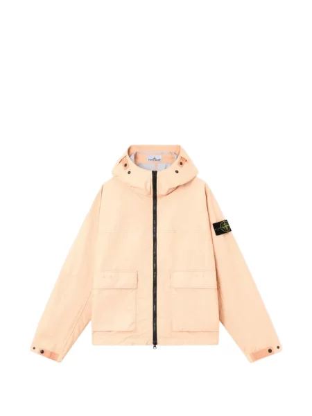 Geacă Stone Island cu glugă cu strasuri