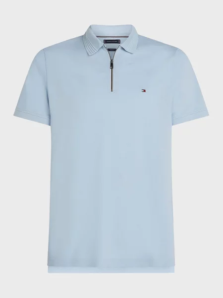 Поло Tommy Hilfiger блакитне
