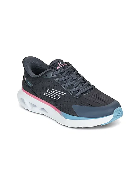 Hlačke slip Skechers črna