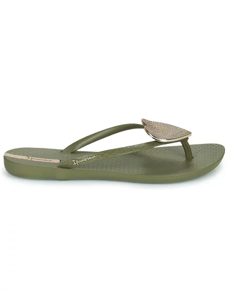 Maksi natikače Ipanema s uzorkom srca kaki