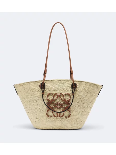 Geantă Loewe din piele bej