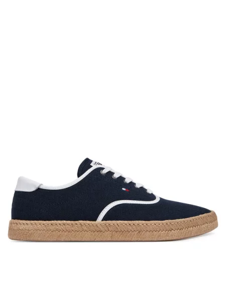 Tommy Hilfiger Espadryle Th Hi Vulc Core Jutte Canvas granatowy