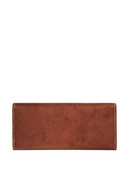 Portofel Longchamp din piele maro