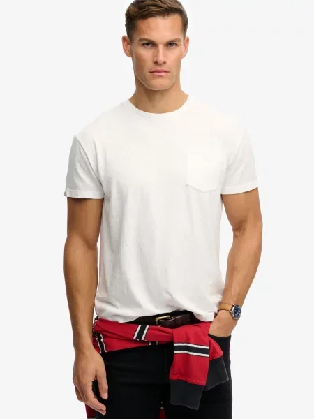 Superdry & Co Tričko biela
