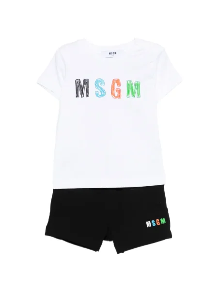 Szorty dziecięce Msgm białe