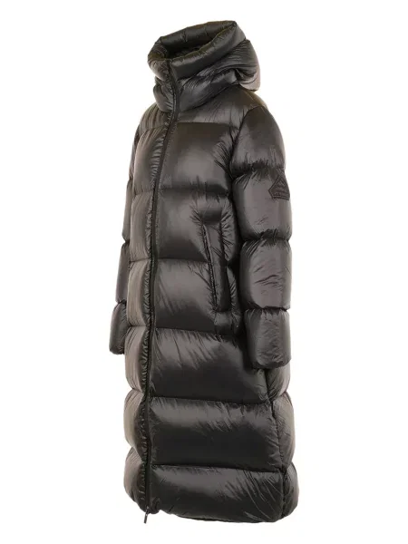 Palton Pyrenex cu glugă negru