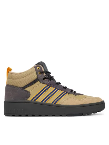 Кроссовки Adidas Hoops бежевые