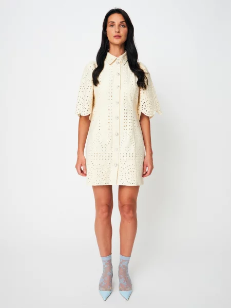 Crās Rochie Spiritcras murdar alb