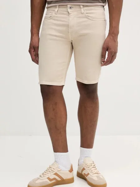 Kraťasy Pepe Jeans TAPER SHORT béžová