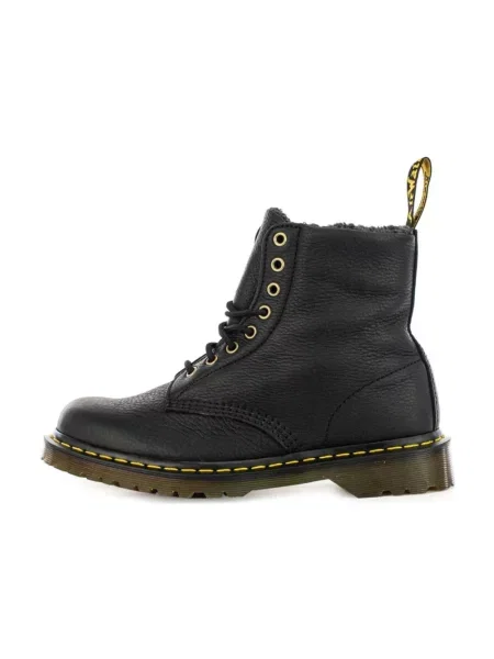 Botki Dr. Martens sznurowane skórzane czarne