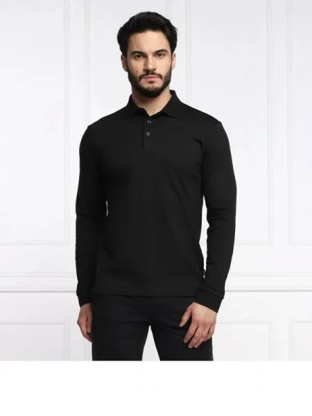 BOSS BLACK Tenisz póló Pado 30 fekete