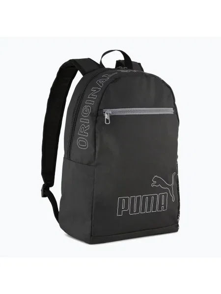 PUMA Batoh Phase sivá biela čierna
