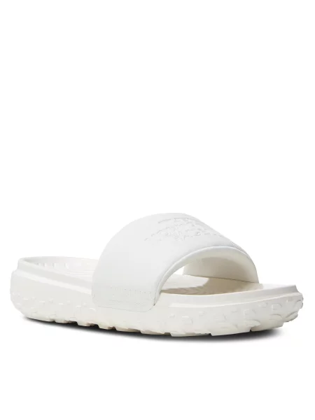 Šlepetės The North Face W Never Stop Cush Slide White Dune/White Dune balta