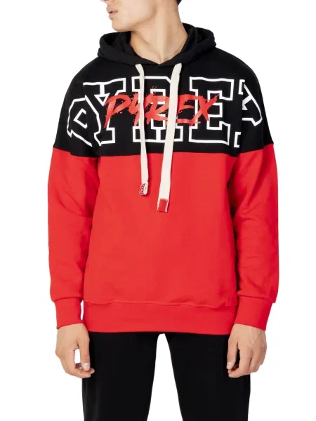 Суичър с качулка Pyrex с качулка черно