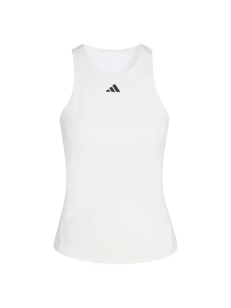 ADIDAS PERFORMANCE Αθλητικό τοπ μαύρο λευκό