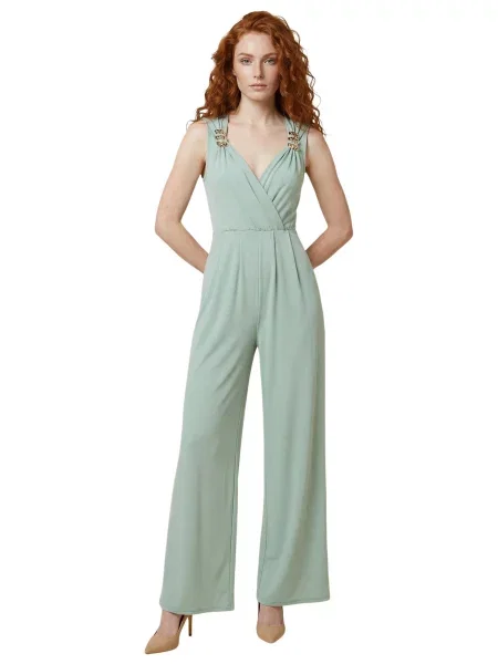 Salopetă Artigli lungă verde