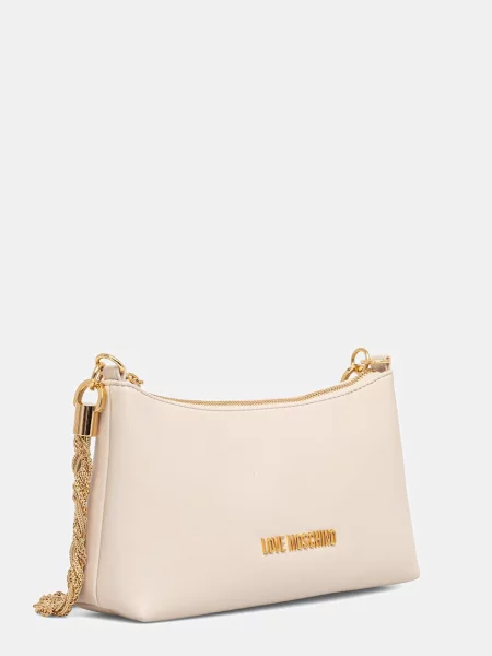 LOVE MOSCHINO Ročna torba Écru bež
