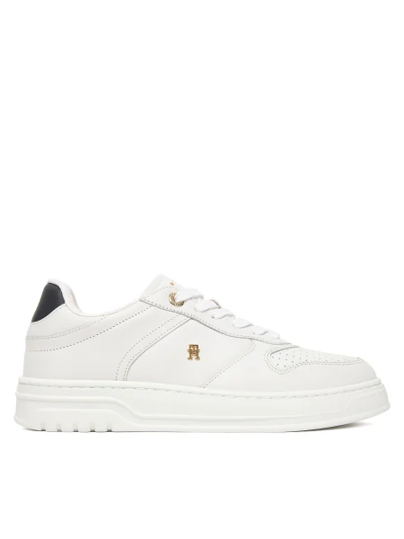 Sneakers Tommy Hilfiger Th Sporty Cupsole Corp alb
