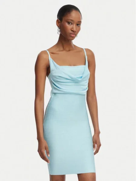 Guess Cocktail obleka modra