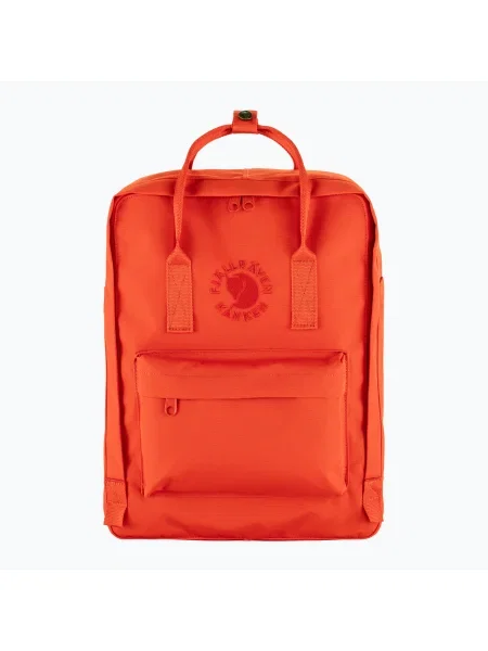 Раница Fjällräven Re-Kanken 16 л пламък оранжев