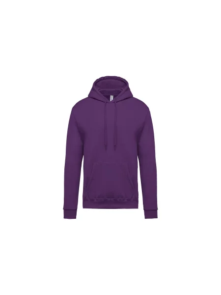 Bluza z kapturem Kariban fioletowa
